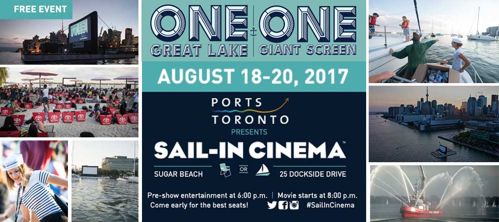 Sail-In Cinema - August 17-19 2017